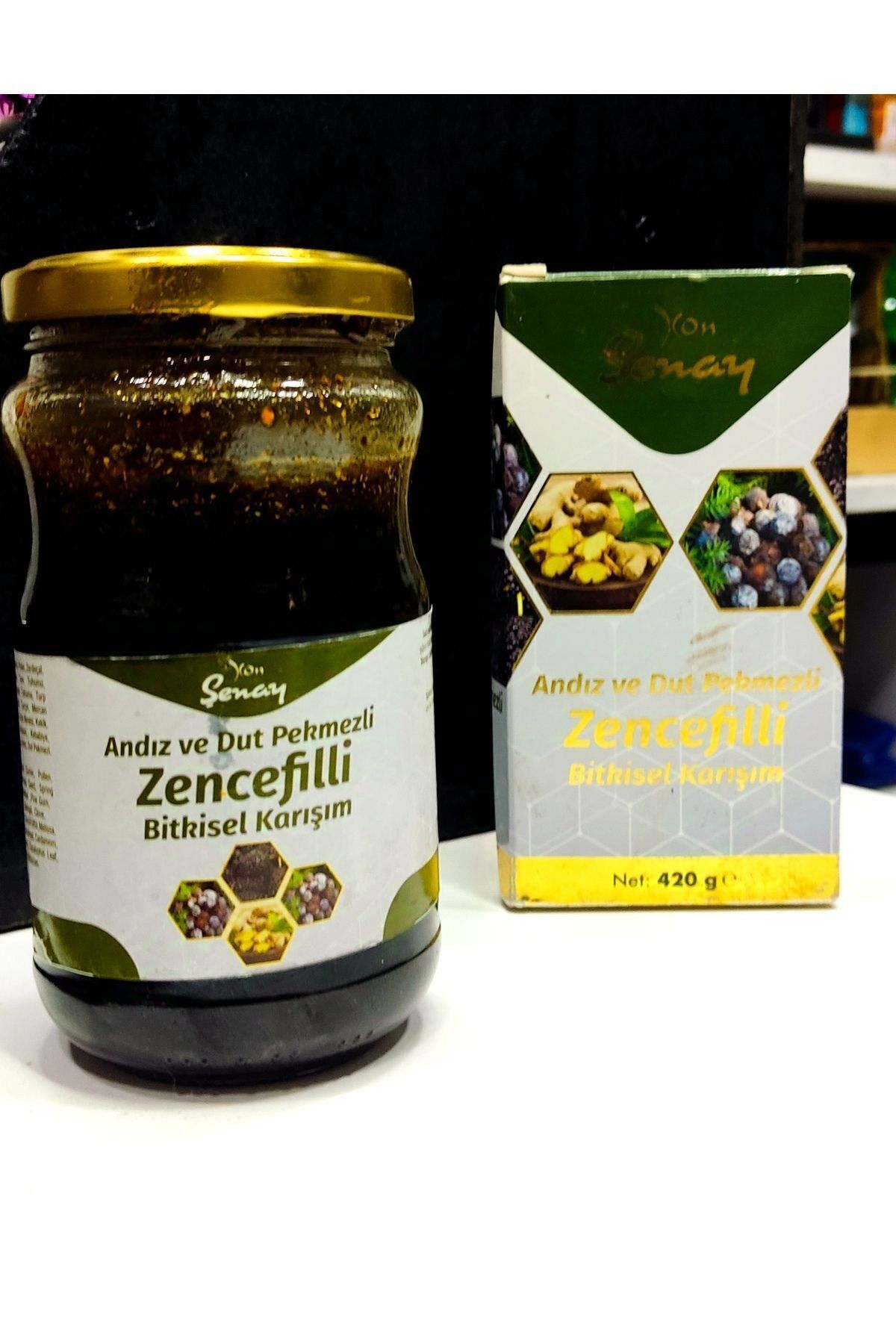 Andız Ve Dut Pekmezli,zencefilli Macun 420 Gr